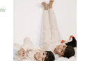 GOTS certified organic cotton star print night wear set for toddlers on Mamma & Amour