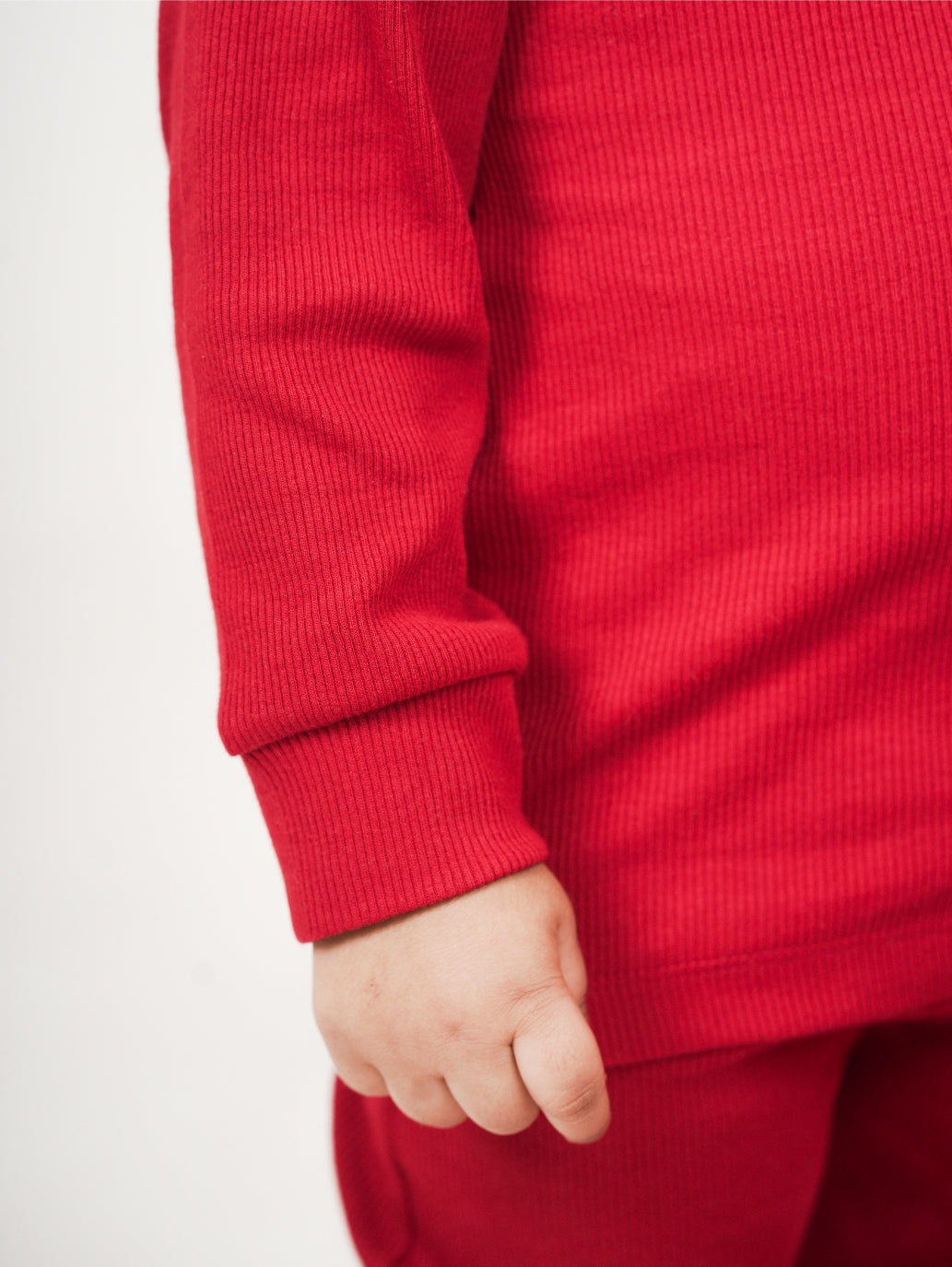 Textured Red Night Wear