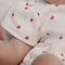Apple Print Waffled Playsuit