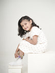 Rose Floral Dress With Ruffles