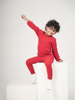Textured Red Night Wear