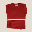 Textured Red Night Wear