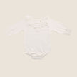 Cloud Party Pointelle Organic Cotton Romper