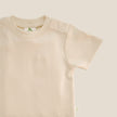 Brown Corduroy Dungaree And T-Shirt Set