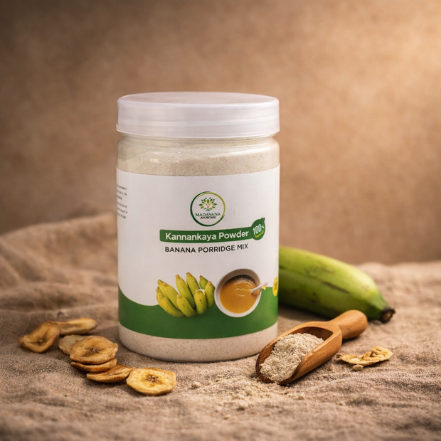 Mamma & Amour pure Kannankaya banana powder 500g pack for baby digestive and immunity support