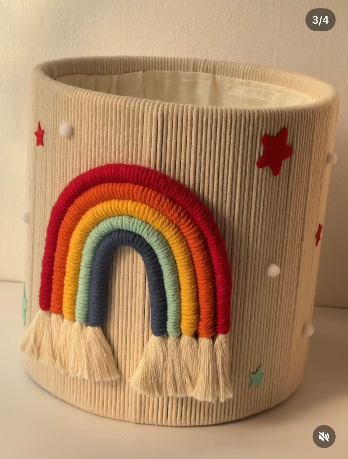 Handwoven Nursery Storage