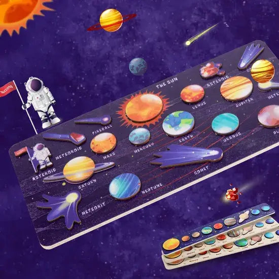 Wooden Solar Puzzle
